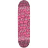 Meow Skateboards Sticker Pile Pink Skateboard Deck - 7.75" x 31.625"