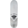Monarch Project Skateboards Brown Horus White / Silver Skateboard Deck - 8" x 32"