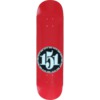 151 Skateboards Team Numbers Red Skateboard Deck - 8" x 32"