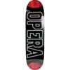 Opera Skateboards Screen Time Black / Red Skateboard Deck Pop Slick - 8.5"
