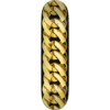 Plan B Skateboards Chain Gold Skateboard Deck - 8.25" x 32"