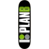 Plan B Skateboards Team Green Skateboard Deck - 8" x 31.75"