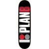 Plan B Skateboards Team Red Skateboard Deck - 7.75" x 31.625" - Complete Skateboard Bundle