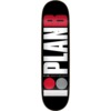 Plan B Skateboards Team Red Skateboard Deck - 8" x 31.85" - Complete Skateboard Bundle