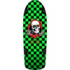 Powell Peralta OG Ripper Checker Green / Black Skateboard Deck - 10" x 30"