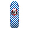 Powell Peralta OG Ripper Checker 19 Blue Venner Old School Skateboard Deck - 10" x 30"
