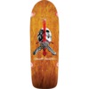 Powell Peralta OG Skull & Sword Reissue Brown Old School Skateboard Deck - 10" x 30"