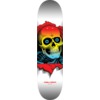 Powell Peralta Ripper Fade Green White / Yellow Skateboard Deck - 8"