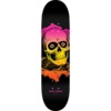 Powell Peralta Ripper Fade Black / Orange / Yellow / Pink Skateboard Deck - 8.5" x 32.08"