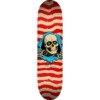 Powell Peralta Ripper Natural / Red Skateboard Deck - 8" x 31.45"