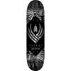 Powell Peralta Skeleton Silver Foil FLIGHT Skateboard Deck - 8.25" x 31.95"