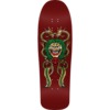 Powell Peralta Steve Caballero Mask 02 Burgundy / Gold Foil Old School Skateboard Deck - 9.75" x 31.12"