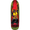 Powell Peralta Mike Frazier Yellow Man 2 Green Stain Skateboard Deck - 9.5" x 32.12"