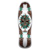 Powell Peralta Nicky Guerrero Mask 08 White / Copper Foil Old School Skateboard Deck - 10" x 31.75"