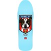 Powell Peralta Frankie Hill Bulldog 08 Light Blue Old School Skateboard Deck - 10" x 31.5"