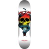 Powell Peralta Mike McGill Skull & Snake Fade White / Yellow Skateboard Deck - 8.5"