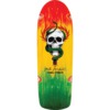 Powell Peralta Mike McGill Skull & Snake 11 Rasta Fade Old School Skateboard Deck - 10" x 30.12"