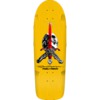 Powell Peralta Ray Rodriguez Skull and Sword 06 Yellow Old School Skateboard Deck - 10" x 30"