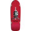 Powell Peralta Ray Rodriguez Skull Red Stain Old School Skateboard Deck - 10" x 30"
