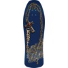 Powell Peralta Ray Underhill Cross 04 Navy / Gold Old School Skateboard Deck - 9.9" x 31.5"