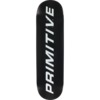 Primitive Skateboarding Euro Slant Core Black Skateboard Deck - 8.25" x 31.75"