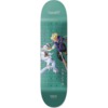 Primitive Skateboarding Timeline Teal Skateboard Deck - 8.12" x 31.75"