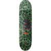 Primitive Skateboarding Tiago Lemos Black Jaguar Green Skateboard Deck - 8.25" x 31.75"