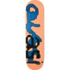 Quasi Skateboards Lowercase Orange Skateboard Deck - 8.25" x 31.8"