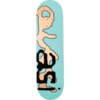 Quasi Skateboards Lowercase Green Skateboard Deck - 8.5" x 32.125"