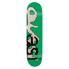Quasi Skateboards Lowercase Green Skateboard Deck - 8.25"