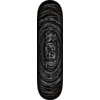 Real Skateboards Team Barbed Wire Foil Oval Black Skateboard Deck - 8.12"