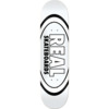 Real Skateboards Classic Oval Skateboard Deck - 8.38" x 32.25" - Complete Skateboard Bundle