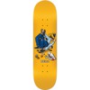 Real Skateboards Double Duty Cops Yellow Skateboard Deck Easy Rider - 8.25"