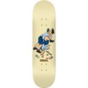 Real Skateboards Double Duty Security Cream Skateboard Deck True Fit - 8.5"