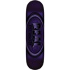 Real Skateboards Oval DBX Purple Foil Skateboard Deck - 8.38"