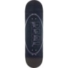 Real Skateboards Oval DBX Silver Foil Skateboard Deck - 8.5" x 31.8" - Complete Skateboard Bundle
