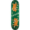 Real Skateboards Ishod Wair Kitten Scratch Green Skateboard Deck Twin Tail SLICK - 8.3"