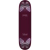 Real Skateboards Ishod Wair Mariposa Chrome Redux Maroon Skateboard Deck Twin Tail - 8"