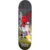 Rip N Dip World Industries Devilman Nerm Assorted Stains Skateboard Deck - 8.5" x 31.75" - Complete Skateboard Bundle
