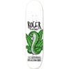Roger Skateboards Weed & Cobras White Skateboard Deck - 8" x 31.5"