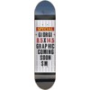 Skate Mental Giorgi Armani Coming Soon Skateboard Deck - 8.5" x 32" - Complete Skateboard Bundle