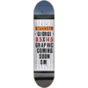 Skate Mental Giorgi Armani Coming Soon Skateboard Deck - 8.5" x 32"