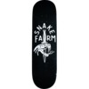 Snake Farm Skateboards Boom Stick Black / White Skateboard Deck - 8.5" x 32.375"