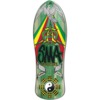 Santa Monica Airlines Skateboards Jef Hartsel Green Stain Old School Skateboard Deck - 10.25" x 31"