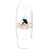 Santa Monica Airlines Natas White Old School Skateboard Deck - 10" x 29"