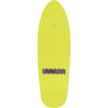 StrangeLove Skateboards Natas Kaupas x Sean Cliver Yellow Old School Skateboard Deck - 10" x 32.75"