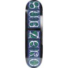 Sub Zero Skateboards Vines Black Skateboard Deck - 8.5"