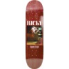 Sub Zero Skateboards Ricky Oyola Tribute Red / Brown Skateboard Deck - 8.25"