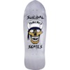 Suicidal Skates Punk Skull 80's Silver Flake Old School Skateboard Deck - 10.21" x 30.82"