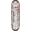 There Skateboards Chandler Burton Red Velvet 21 White / Red Skateboard Deck - 8.5" x 31.85"